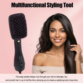GEERYZHE ergonomic slim handle for comfortable grip during styling