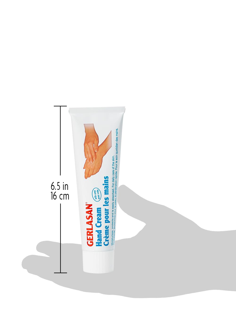 GEHWOL Hand Cream ingredient visualization emphasizes nourishing components.