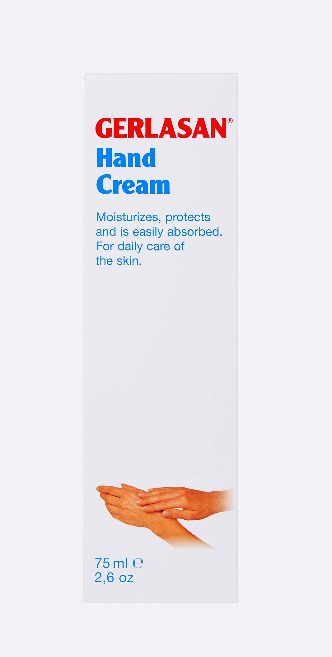 GEHWOL Hand Cream texture close-up highlights smooth, rich emulsion for dry hands.