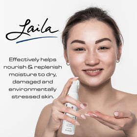 Geir Ness Laila Aloe Vera and Honey Extract for hydration.