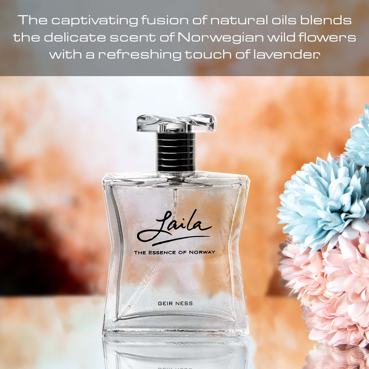 Geir Ness Laila long-lasting breeze stays subtle through the day.