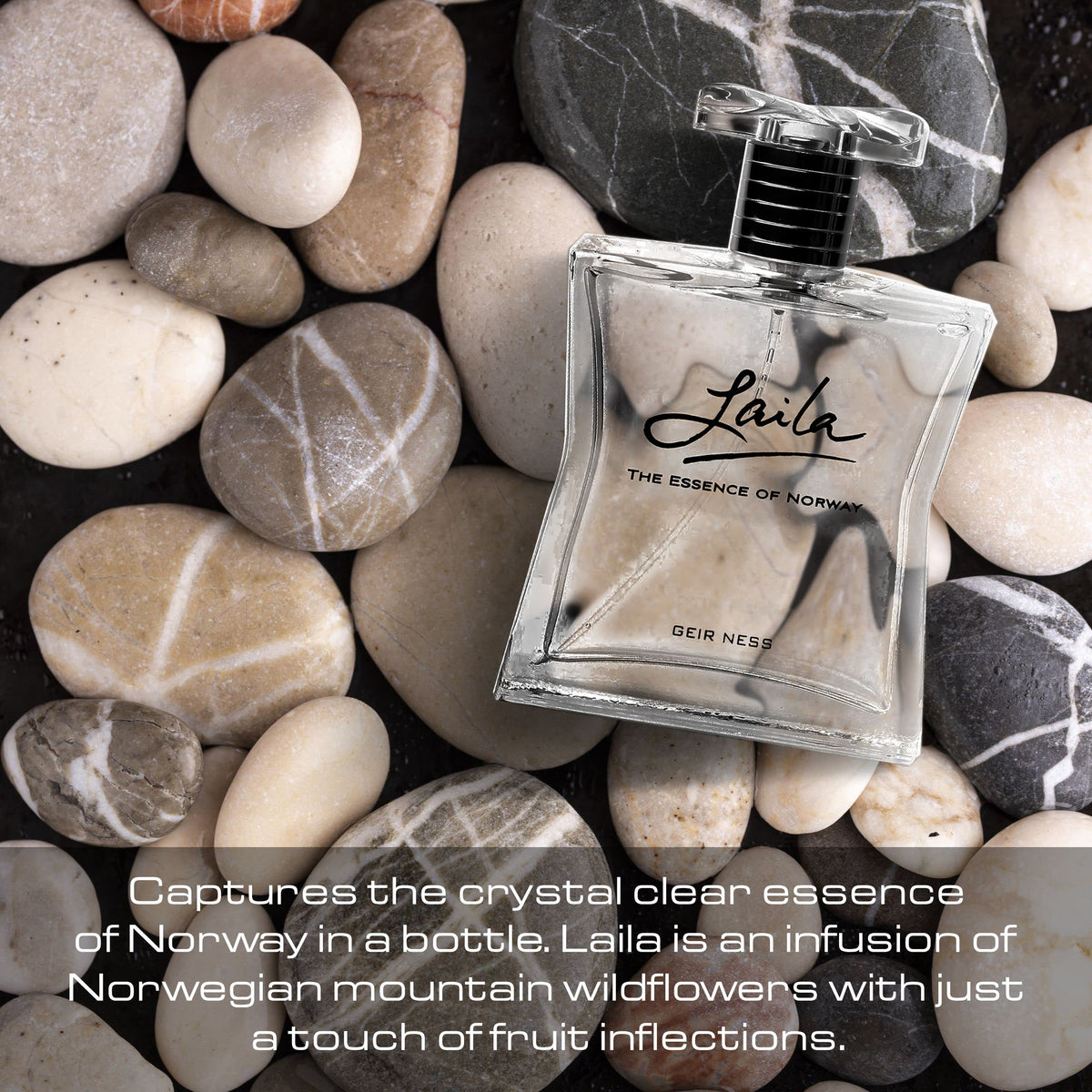 Geir Ness Laila premium eau de parfum spray signals quality.
