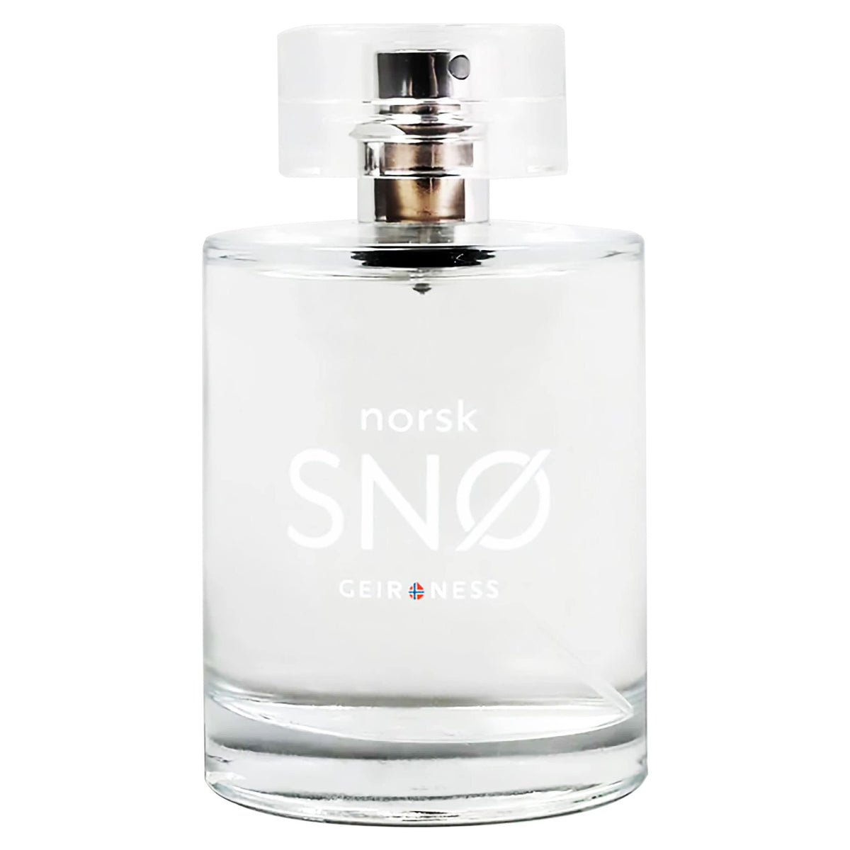 Geir Ness NORSK SNØ bottle on wood for everyday fresh wear