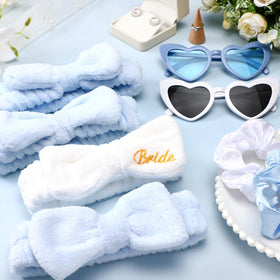 Geiserailie heart-shaped sunglasses pack for playful wedding party photos.