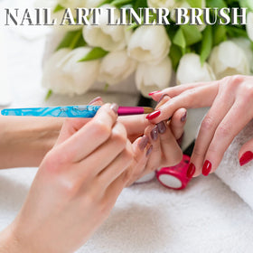 Geiserailie Kolinsky brush handle colors add comfort during manicures.
