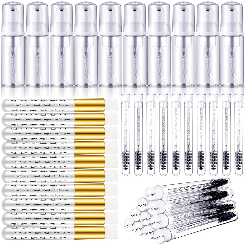 Geiserailie lash shampoo brushes set packaged for easy daily beauty routines.