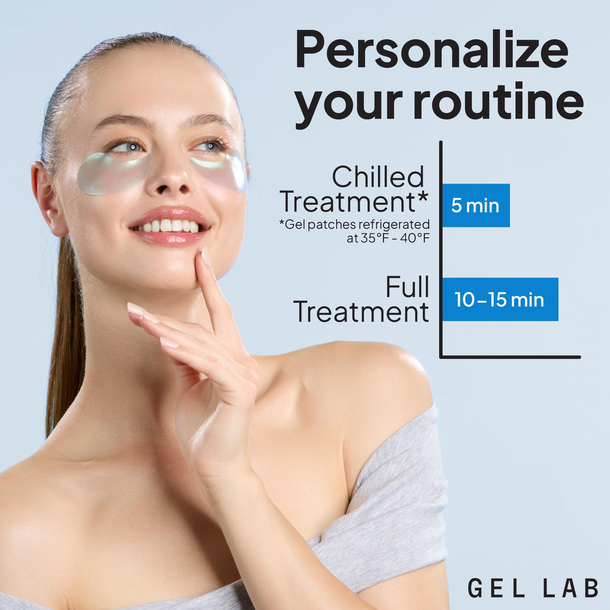 Gel Lab REGLOW cruelty-free vegan formula for ethical skincare benefits.