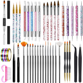 GEL PARTY 49 Pcs Nail Art Kit front view for versatile nail art