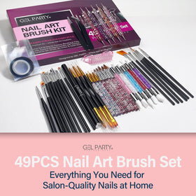 GEL PARTY 49 pieces empower salon-quality results at home
