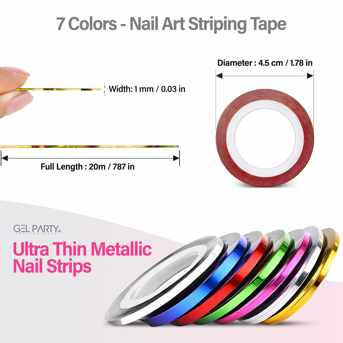 GEL PARTY tweezers and dust brush for clean, precise work