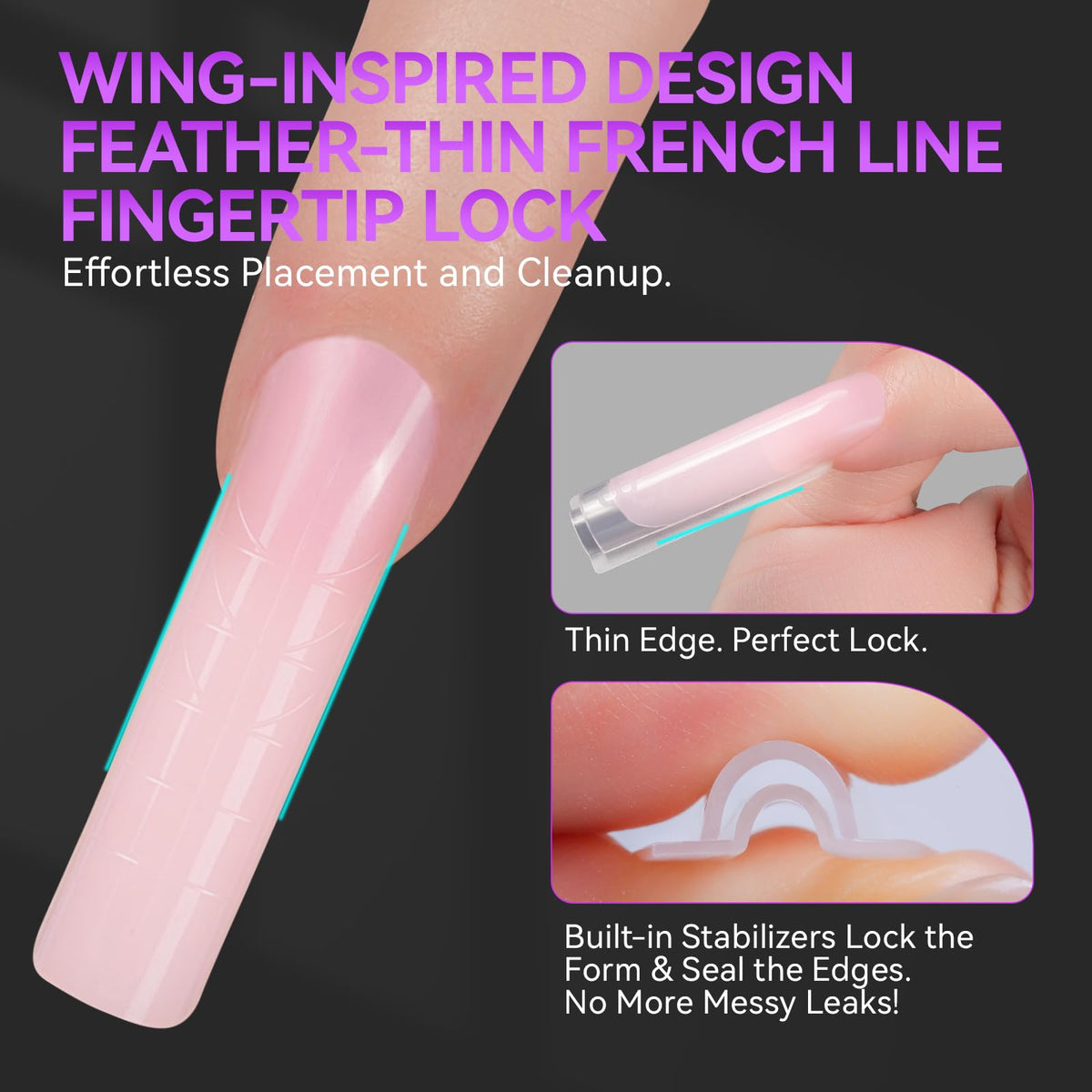 Gelike EC reusable forms support quick, efficient manicures