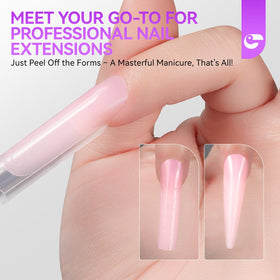 Gelike EC sandwich forms enable seamless adhesion during application