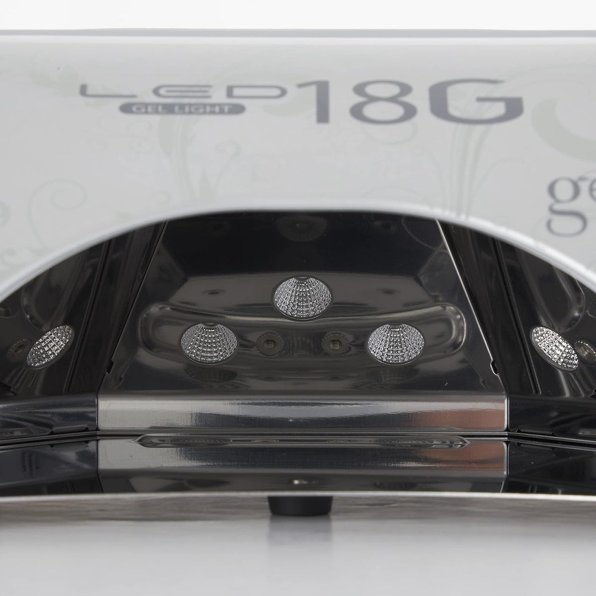 Gelish 18G Classic LED Light pedicure-ready opening.