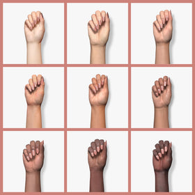 Gelish Foundation Flex application on nails emphasizes vegan and 10-free formula benefits