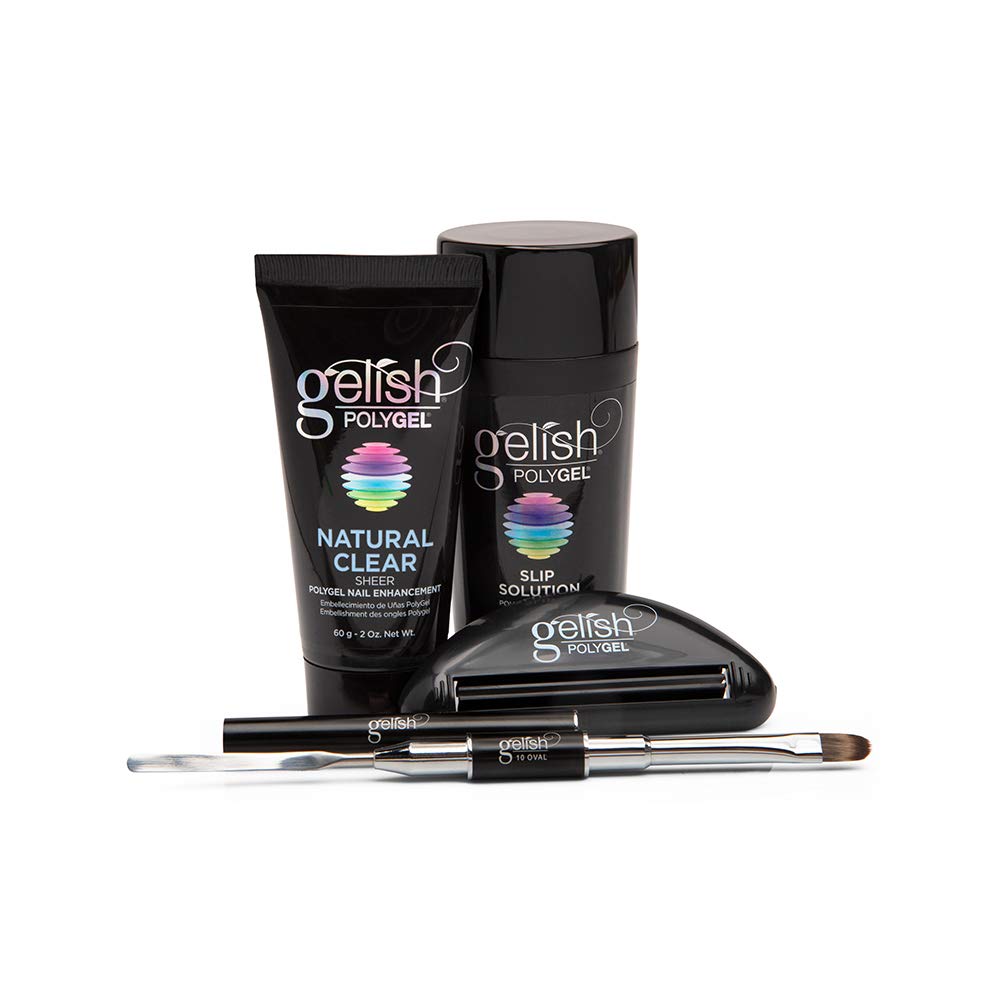 Gelish Slip Solution 4 oz enables smooth PolyGel work.