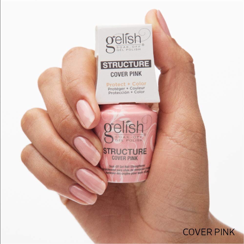 Gelish Structure Gel encapsulates 3D nail art while preserving a clean finish.