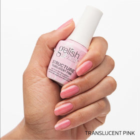 Gelish Structure Gel durable finish showcases long-lasting gel manicures.