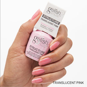 Gelish Structure Gel nails reveal a smoother, more even surface.