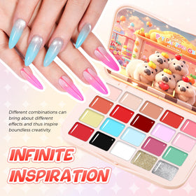GELLAKTIK beginner-friendly gel kit with easy three-step method