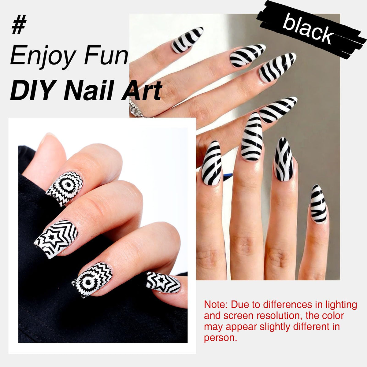GELLAKTIK stamping designs transfer crisply under light.