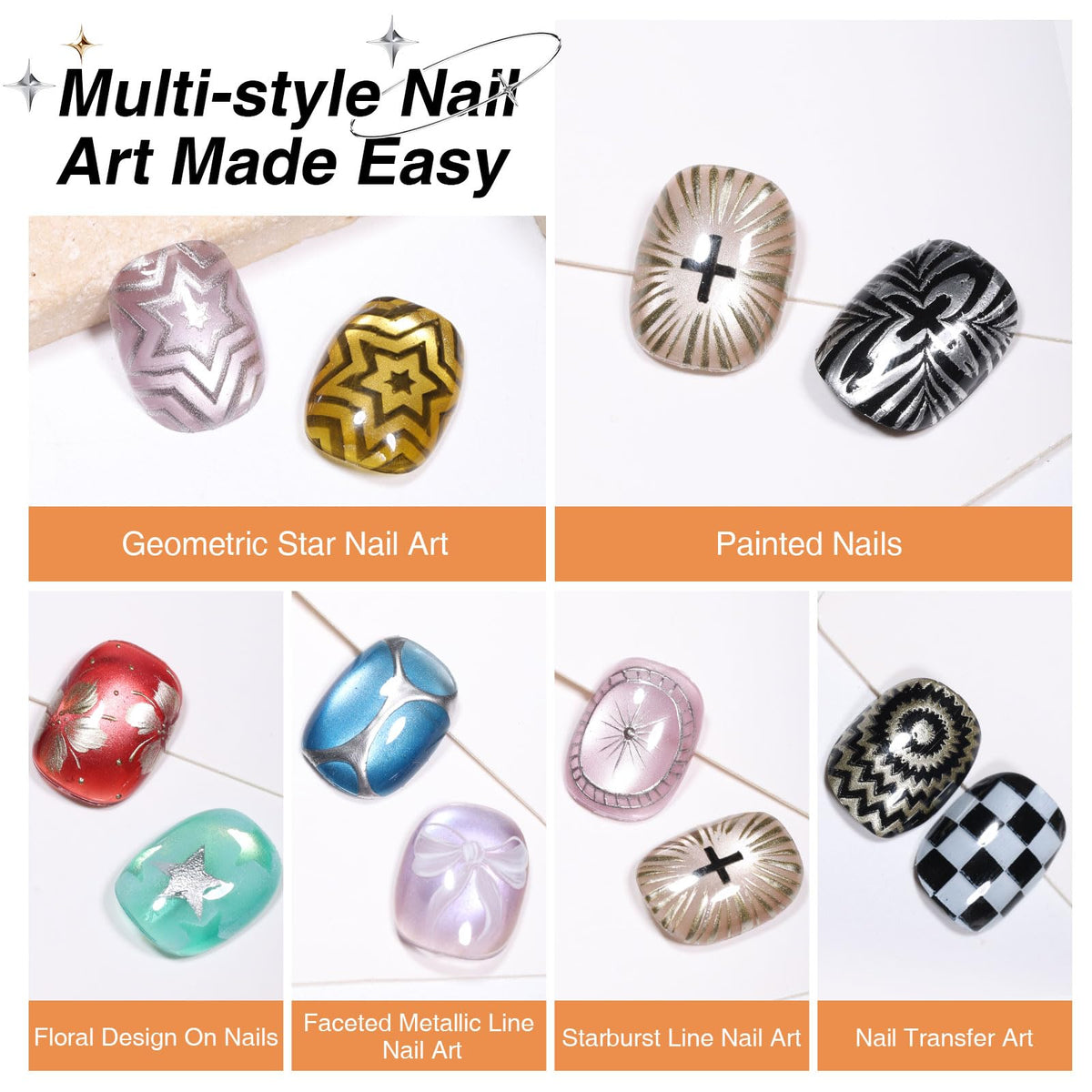 GELLAKTIK UV/LED lamp cures nails for lasting wear.