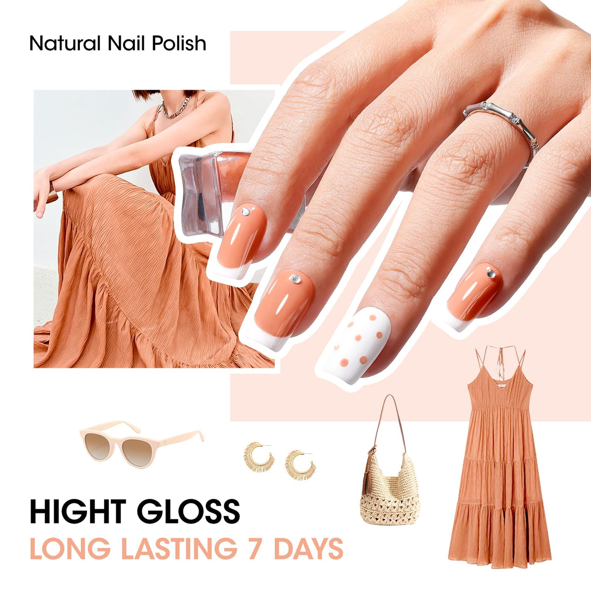 GELLEN bright accent polish bottle showcasing vibrant option to elevate tips