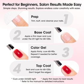 GELLEN matte top coat plus cat-eye option for contemporary finishes.