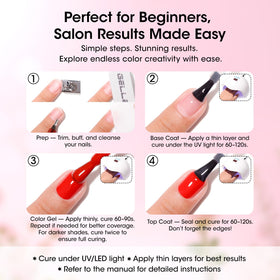 GELLEN nail art ideas display for creative DIY looks.