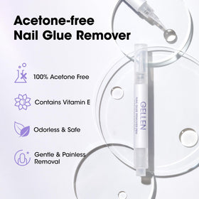 GELLEN remover pen features one-handed operation for precise application
