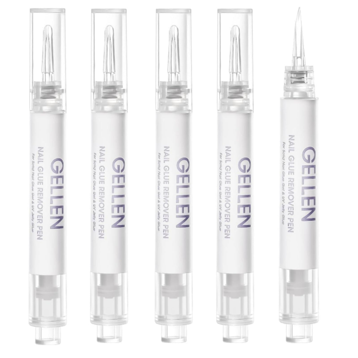 GELLEN Nail Glue Remover Pen with precision nozzle for easy press-on nail removal