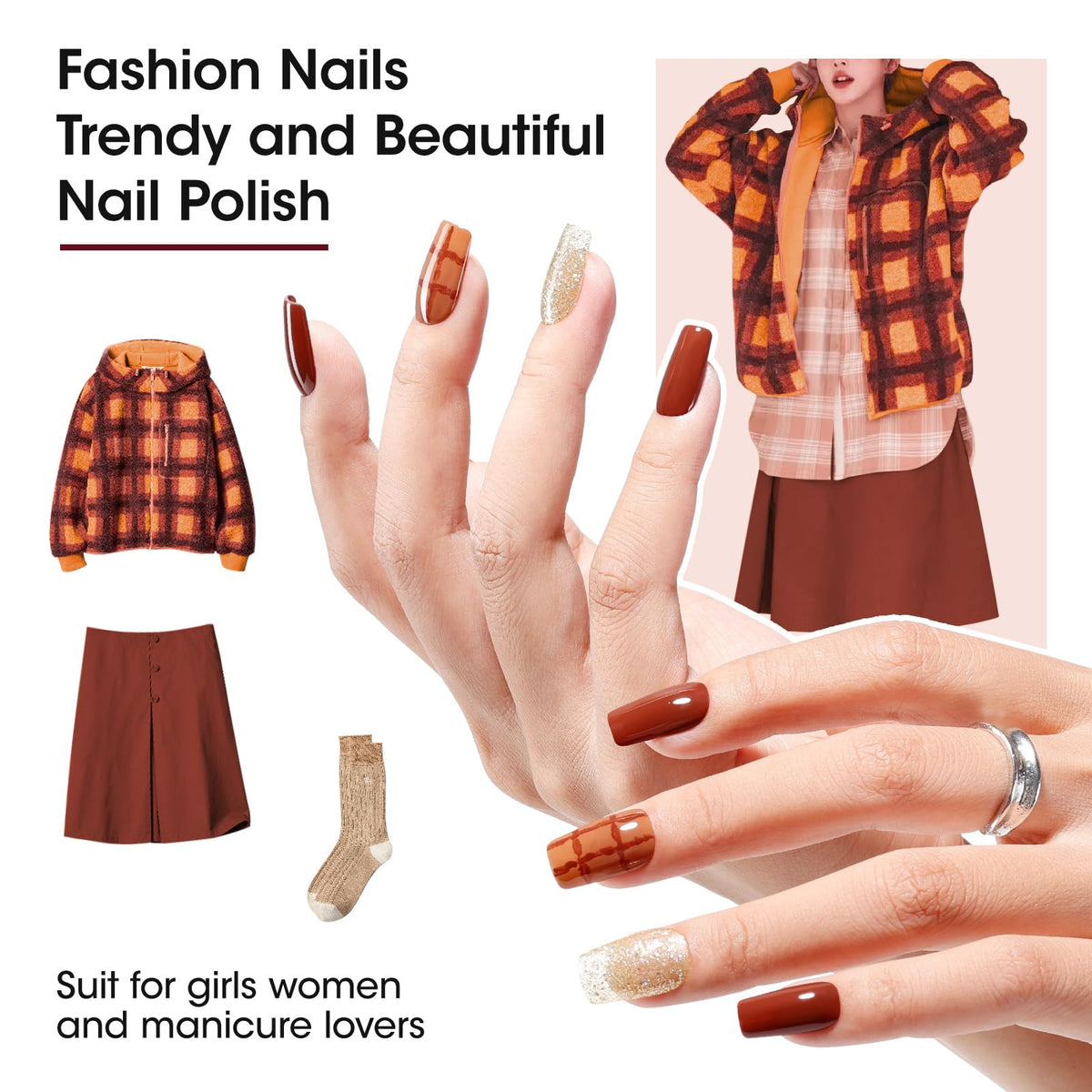 GELLEN polish brush demonstrates smooth streak-free application