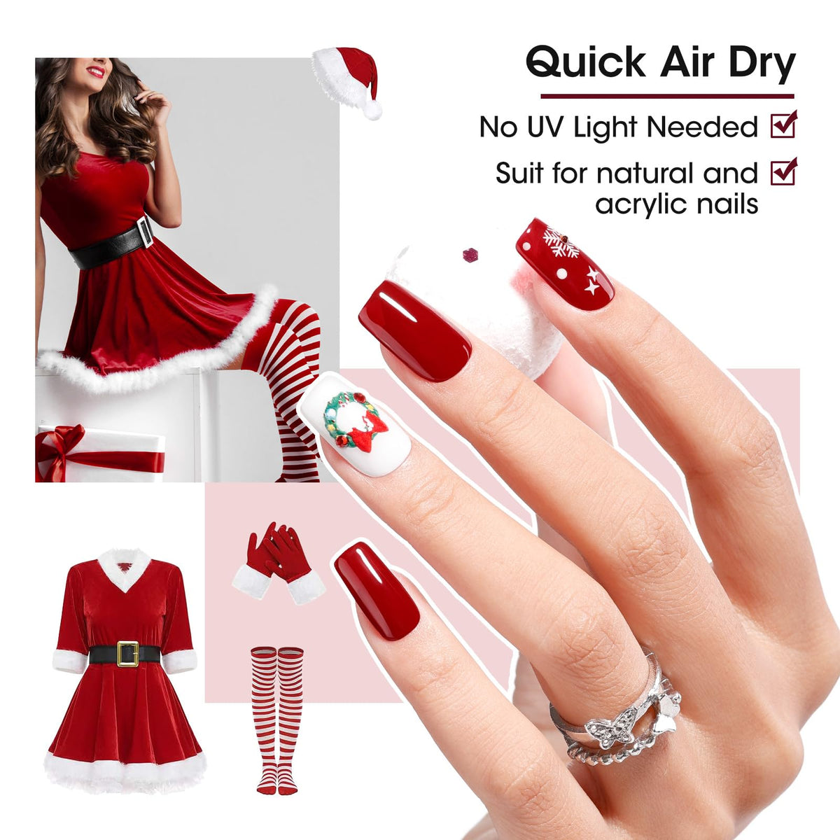 GELLEN quick-dry formula dries in minutes for busy days