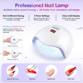 GELLEN remover pads for easy gel removal.