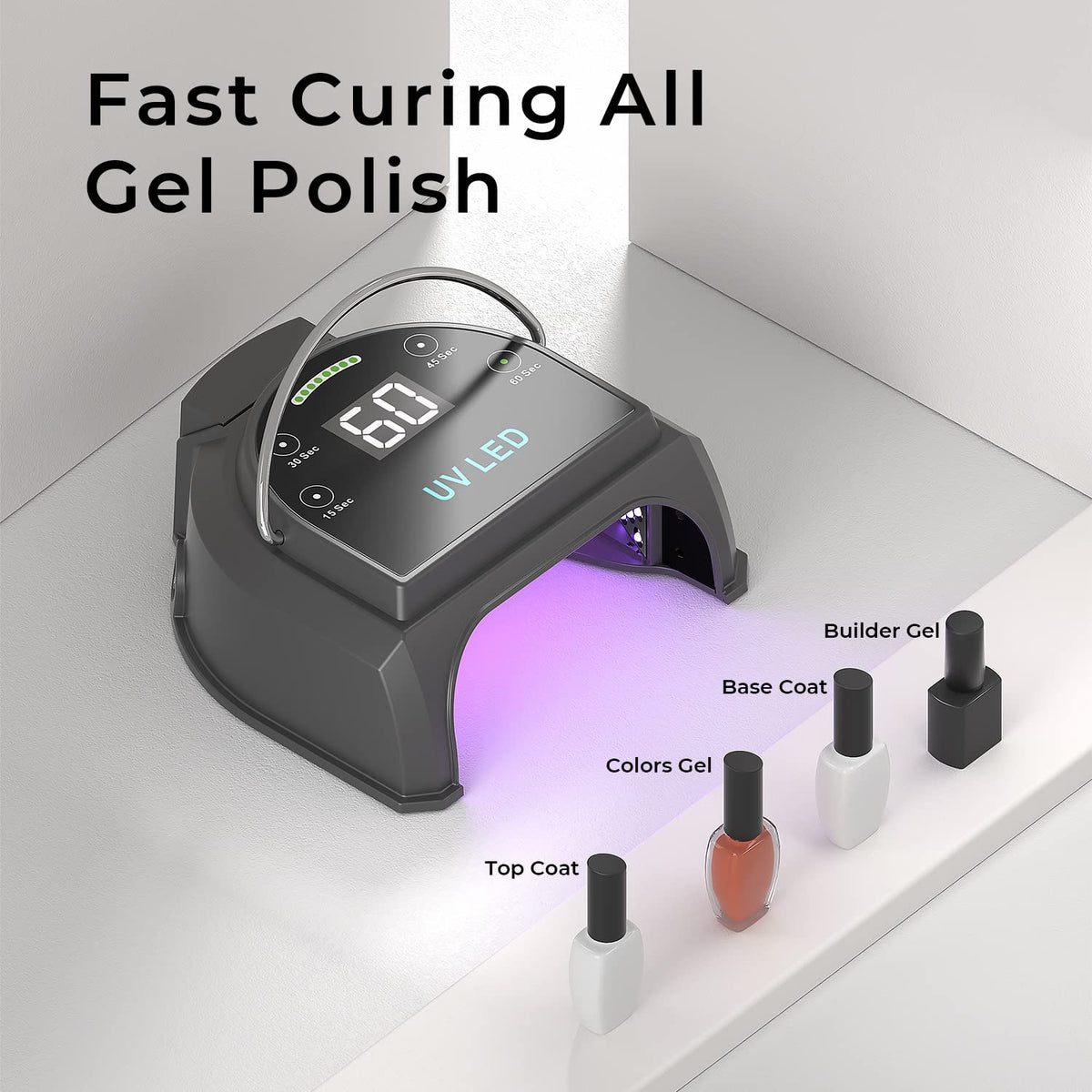 Gelpal CE and UL certified build promotes safe, durable home or salon use
