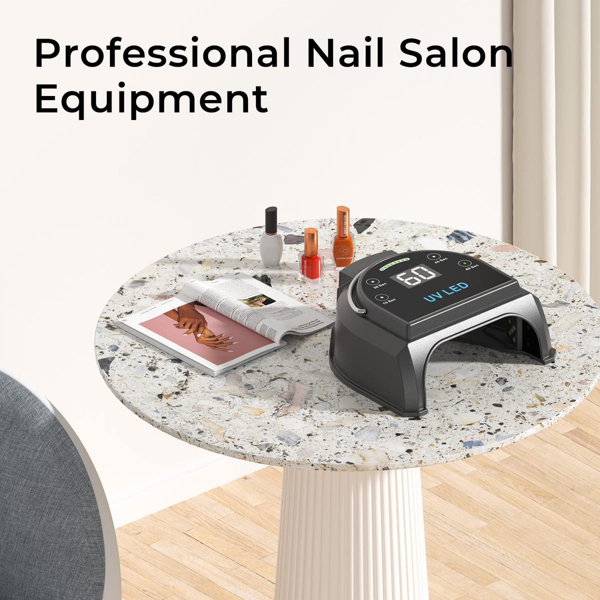 Gelpal compact portable nail dryer ideal for at-home and studio setups