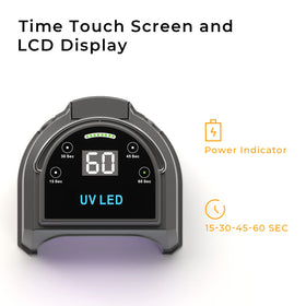 Gelpal auto-sensor timer with 4 preset settings for hands-free use