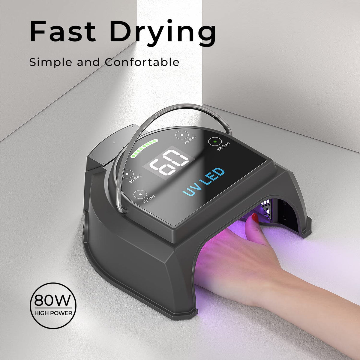 Gelpal removable battery design enables convenient charging and on-the-go usability