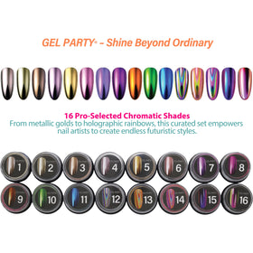GEL PARTY ideal for home use or salons and creative resin or craft projects.