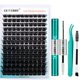 GEMERRY fluffy lash extension kit ready for at-home salon-quality lashes.
