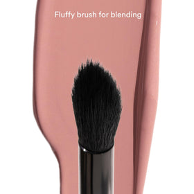 Gen See fluffy blending head closeup for sheer color diffusion.