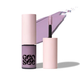 Gen See Mixed Media Matte Liquid Eyeshadow Orchid bottle with rich, long-wearing pigment.