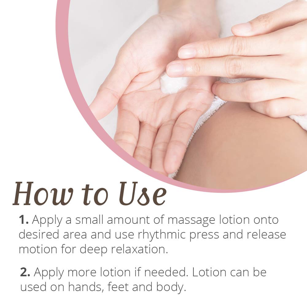 Gena Mani Spa Massage Lotion pink-grapefruit-scent provides refreshing aroma.