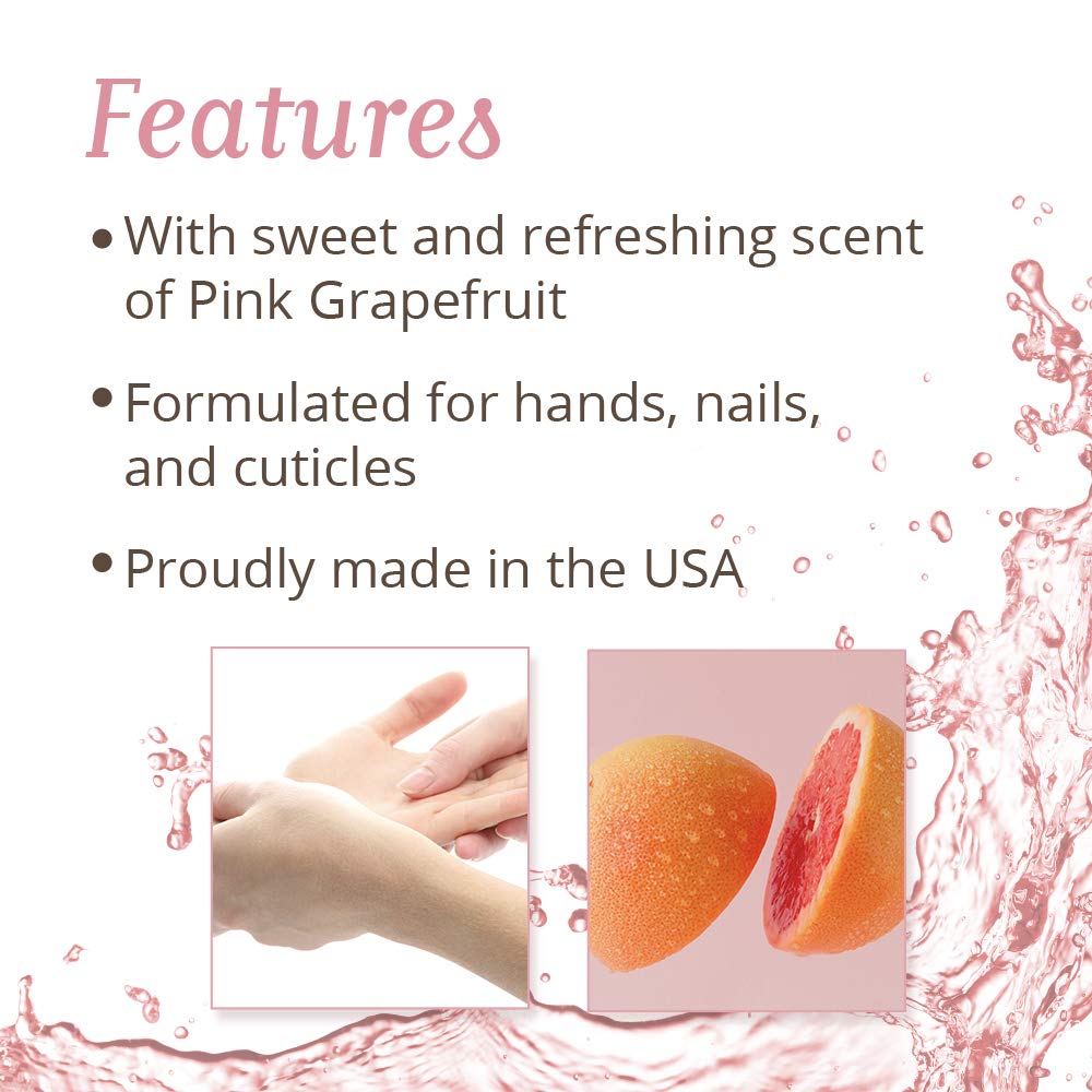 Gena Mani Spa Massage Lotion texture-absorption demonstrates fast-absorbing finish.