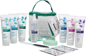 Gena Pedi Pak intro kit with tote for salon-quality at-home pedicure