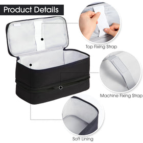 GENCAM case sturdy zipper and seams indicating travel durability
