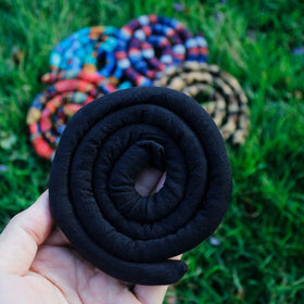 General soft viscose fabric dreadlock tie comfortable all day.