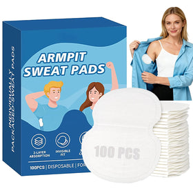 Generic armpit sweat pads pack image for everyday use