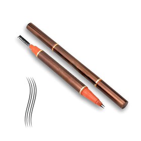 Generic 2 Tip UltraFine Pen for precise beard and eyebrow detailing, water resistant.