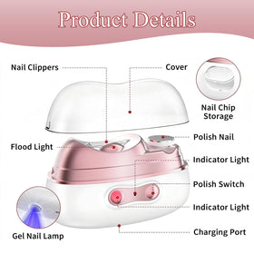 Generic 2026 Electric Nail Clipper ultra-quiet operation suitable for babies.
