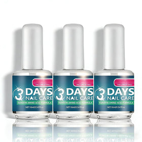Generic 3 Days Nail Care Oil bottle shows fast-absorbing keratin formula for nails